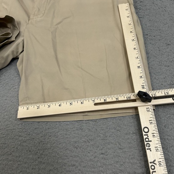 Polo Golf Ralph Lauren Shorts Mens 40 Beige Chino Cotton Crest Casual Adult - Picture 6 of 11
